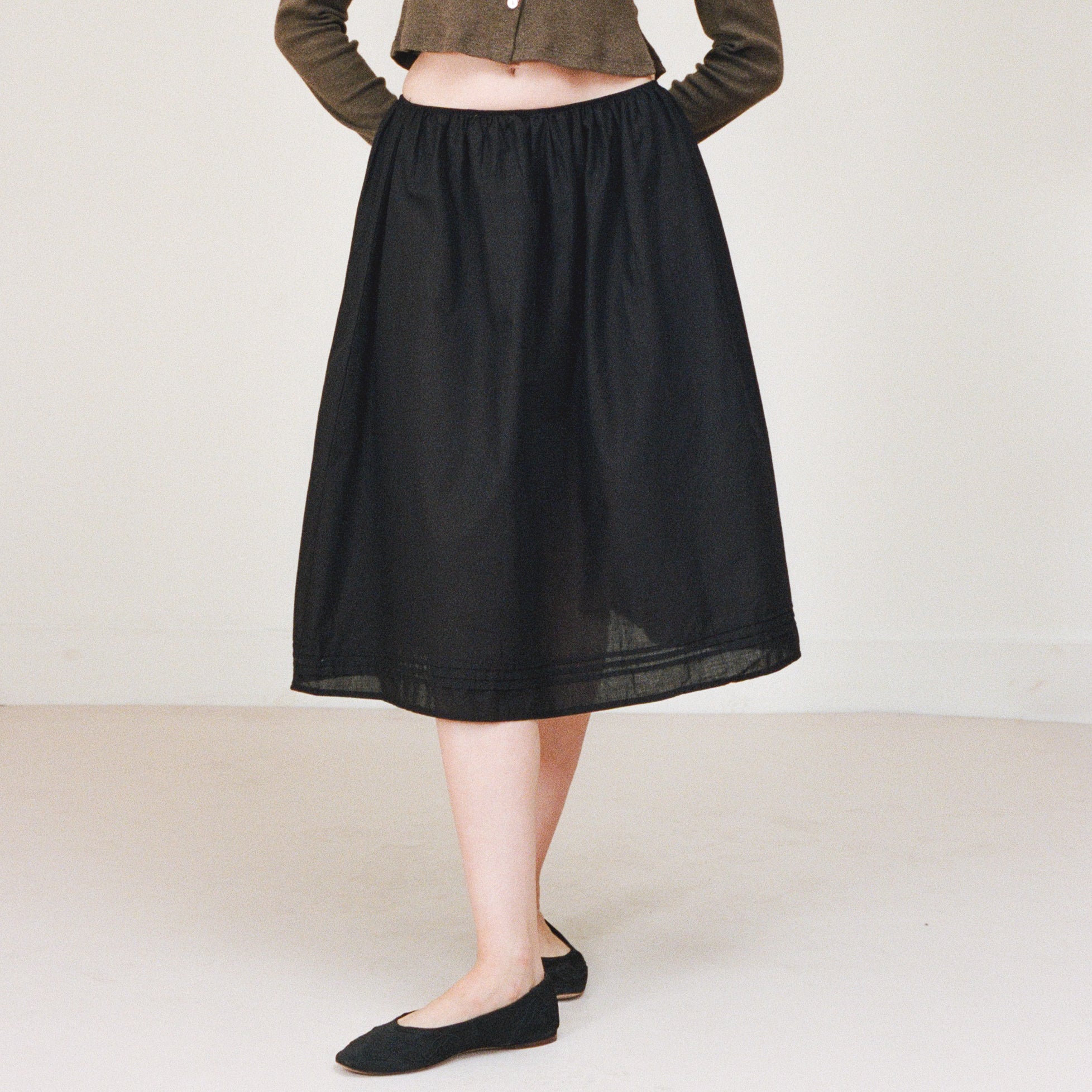 The Wendy Skirt, Black