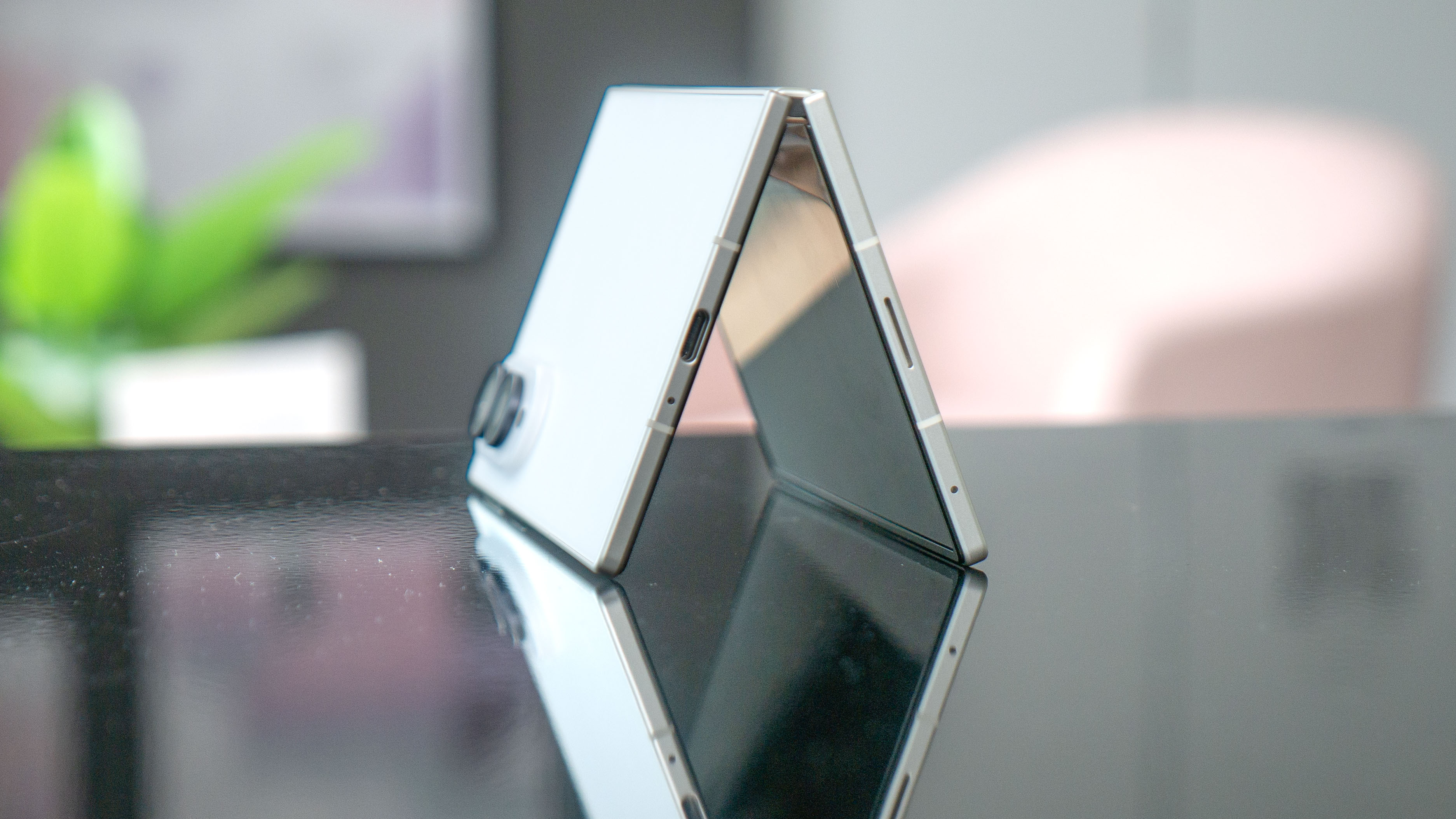 Galaxy Z Fold 8 shown on a table