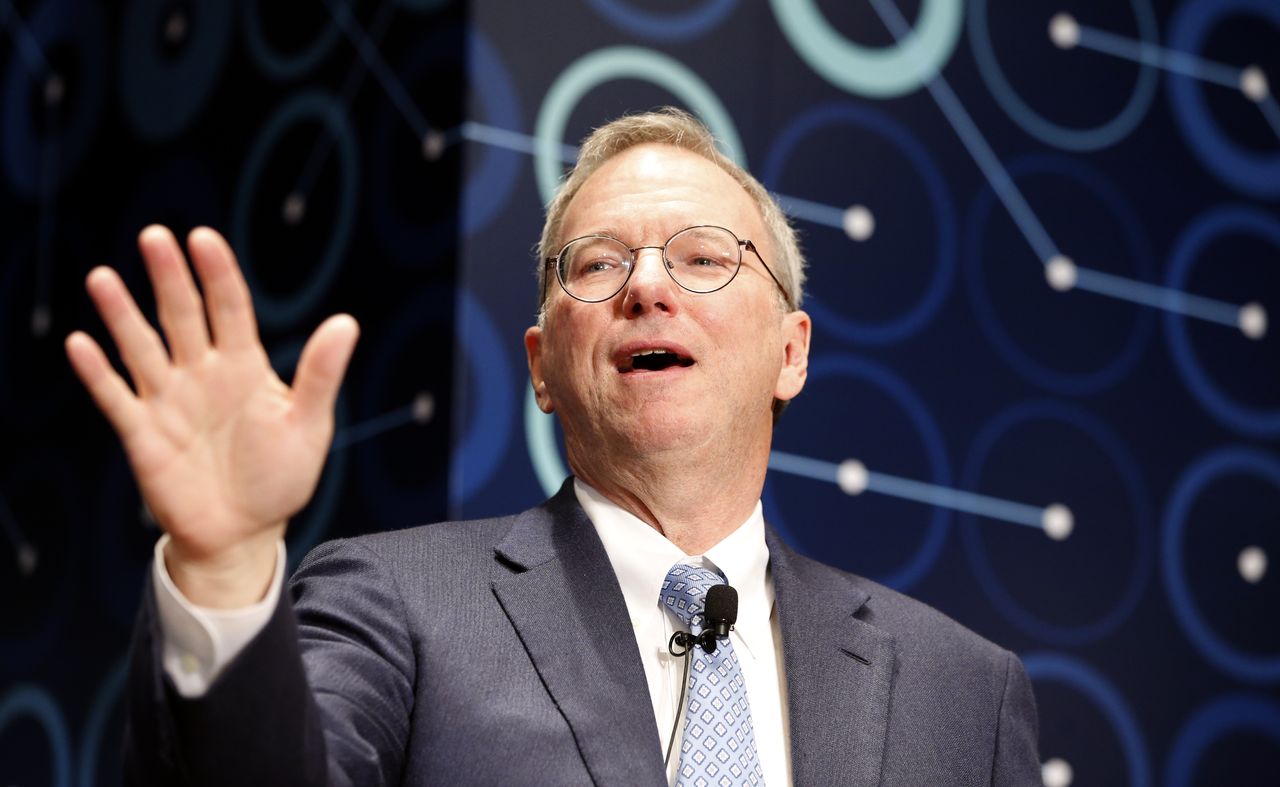 Eric Schmidt, executive chairman of Alphabet.