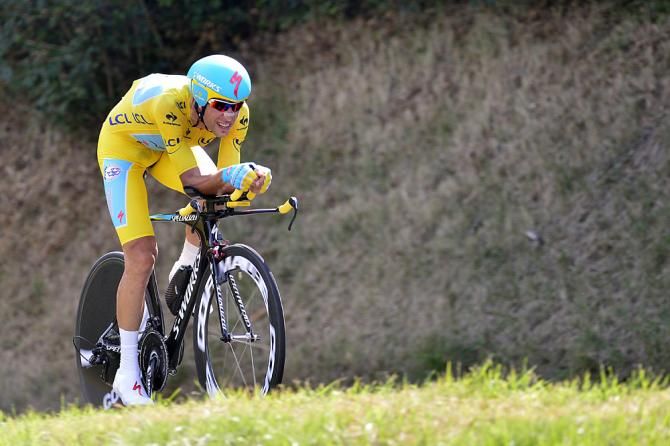 Yellow jersey Vincenzo Nibali (Astana)