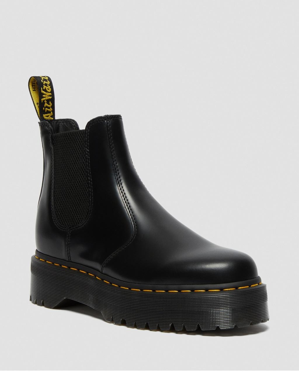 Dr Martens, 2976 Smooth Leather Platform Chelsea Boots