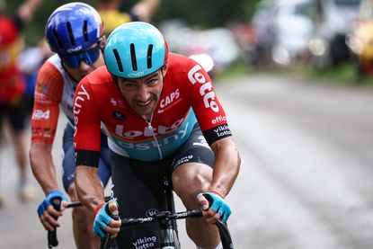 Victor Campenaerts on the attack at 2023 Tour de France