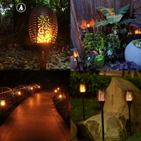 Solar Torch LED Lights with dancing flame effect&nbsp;| Was £26.99, now £18.19