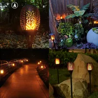 Solar Torch LED Lights with dancing flame effect&nbsp;| Was £26.99, now £18.19