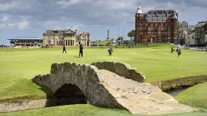 Swilcan Bridge at The Old Course, St Andrews