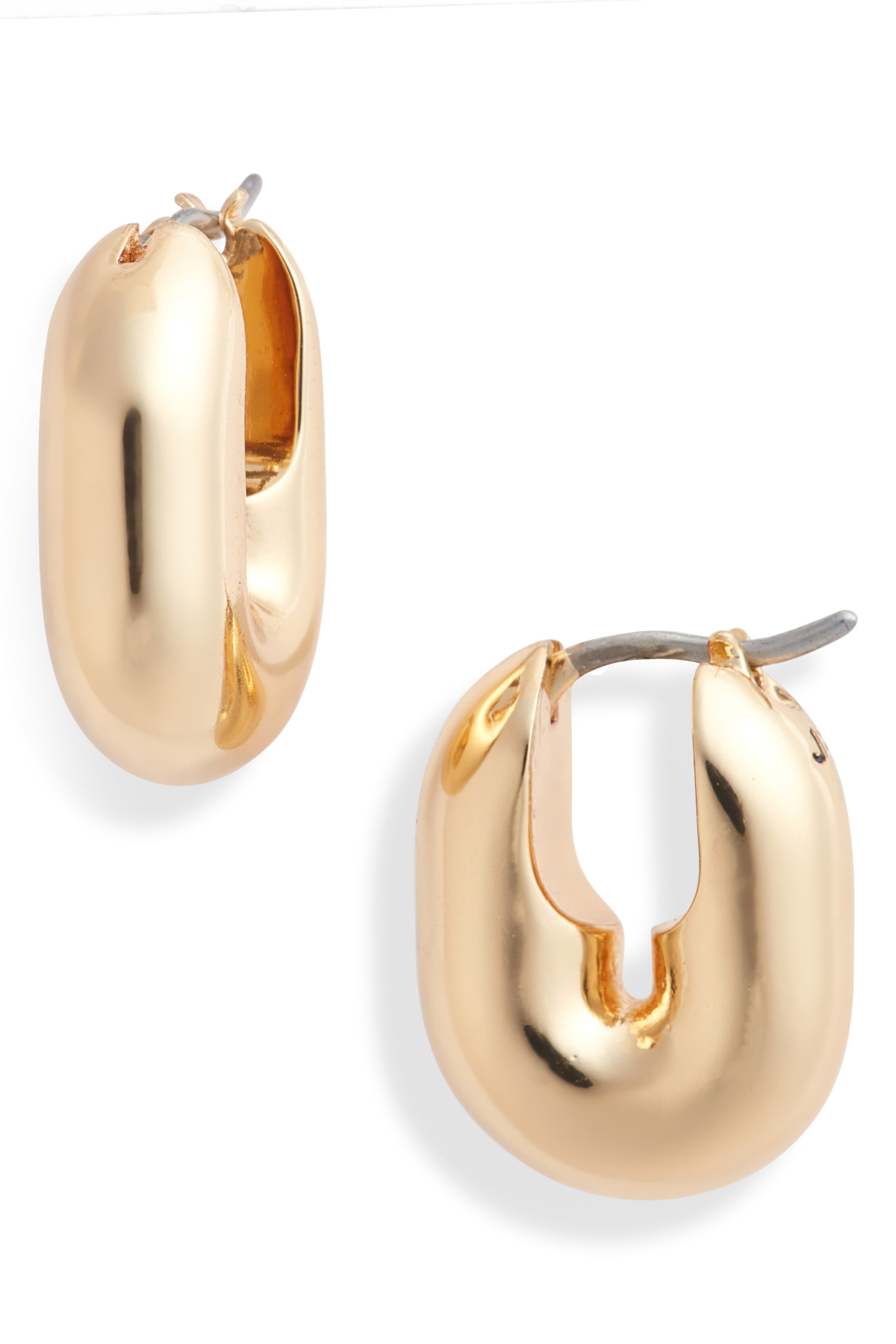 Jenny Bird Puffy U-Link Earrings