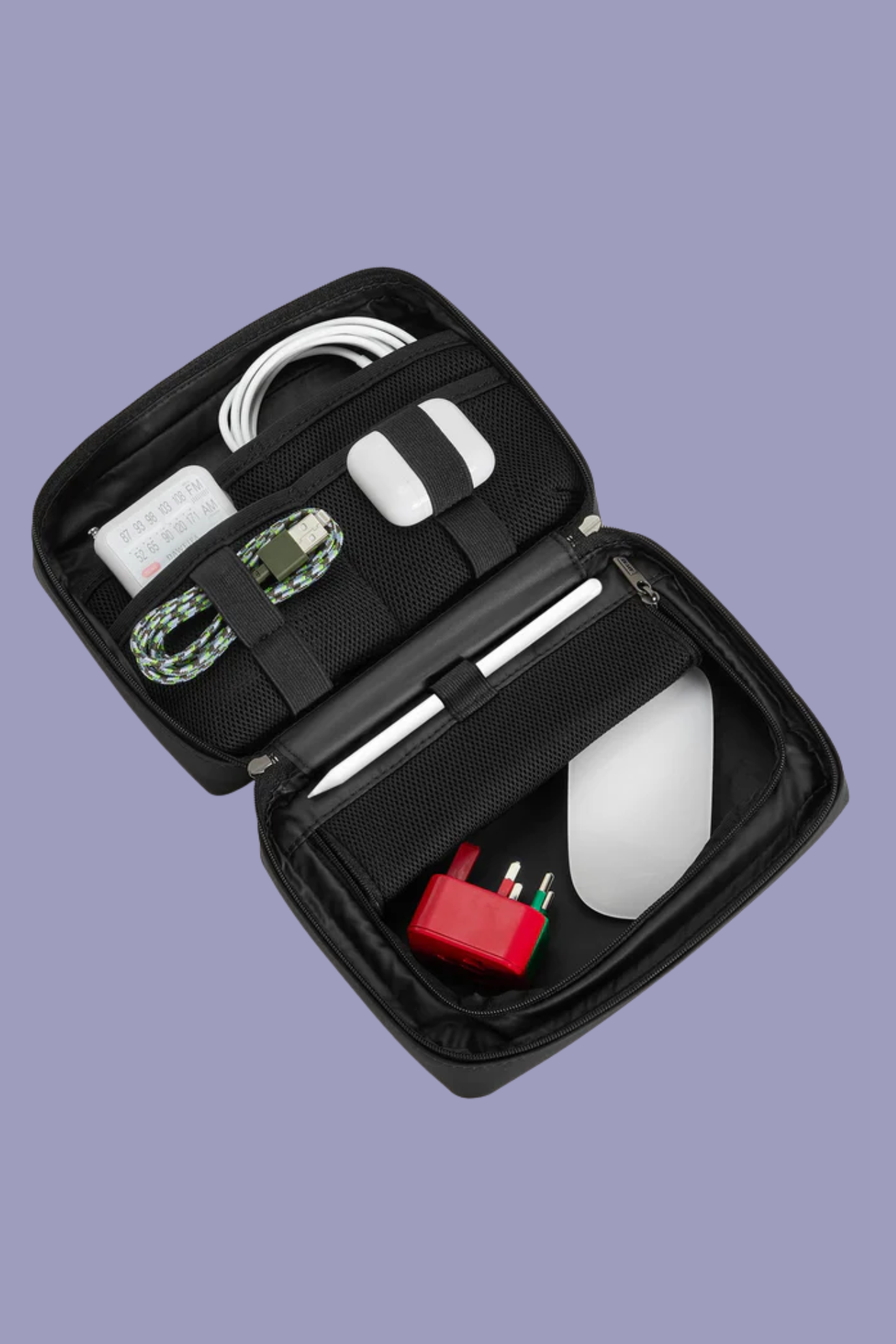 A black tech case