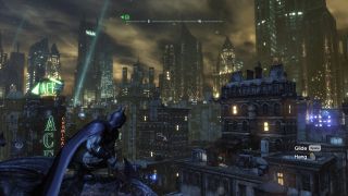 Best video game architecture; a large city at night