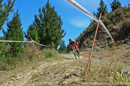 Swiss racer Emilie Siegenthaler on her way to second place