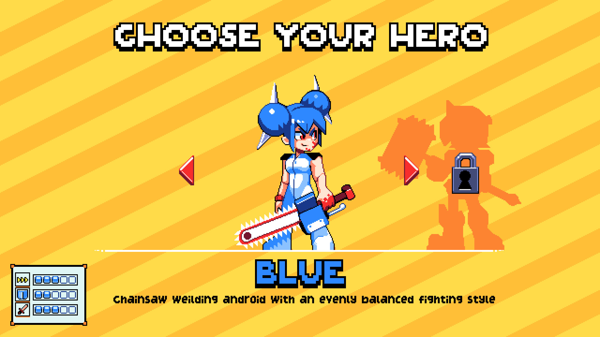 An image of side-scrolling brawler Chenso Club