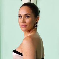Meghan Markle, Duchess of Sussex, attends Annual Fifteen Percent Pledge Fundraising Gala Honoring Ms Tina Knowles at Paramount Studios on February 07, 2026