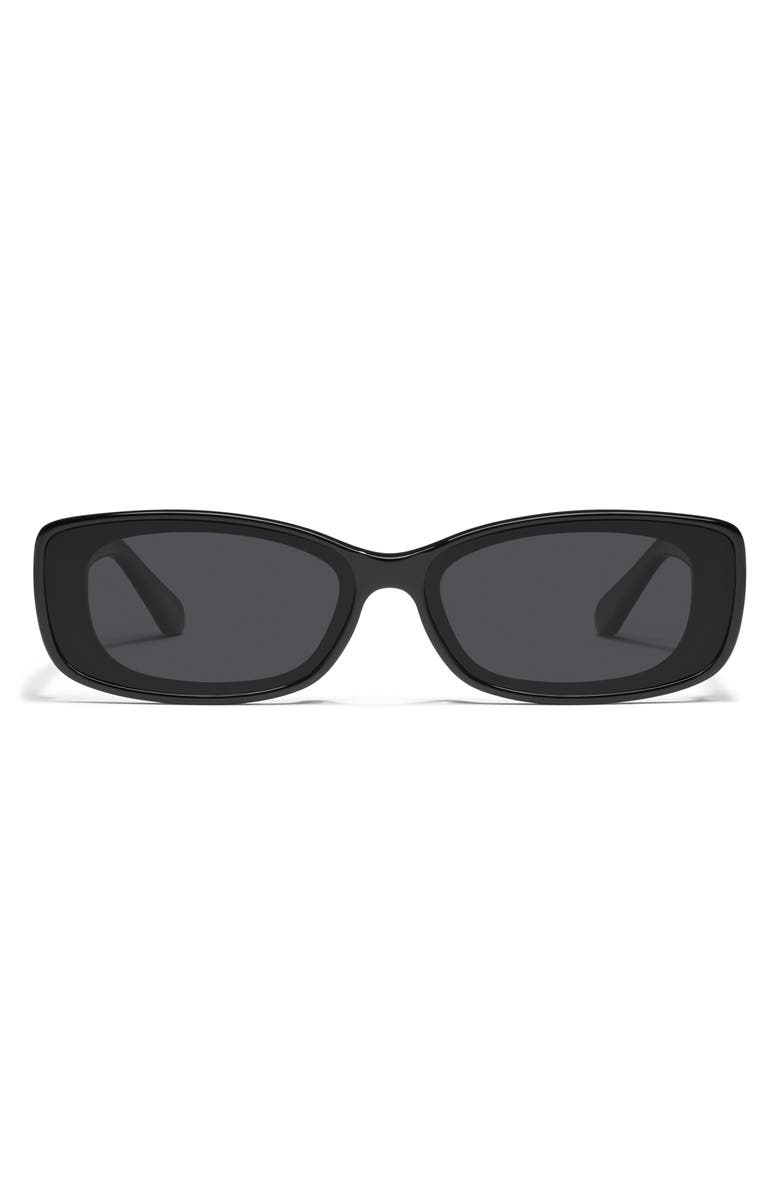Vibe Check 62mm Polarized Small Square Sunglasses