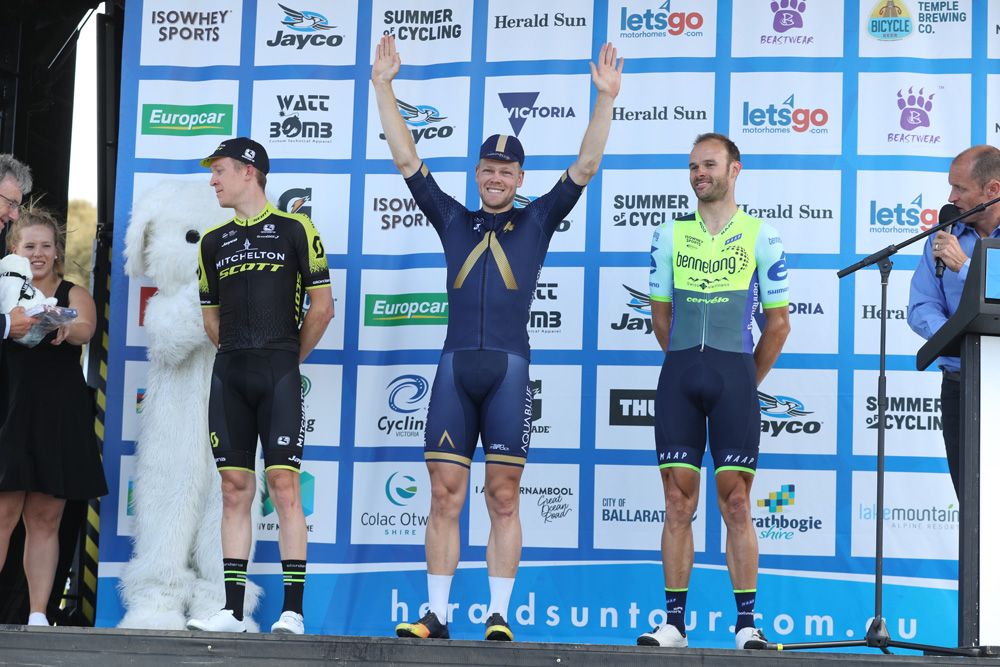 Lasse Norman Hansen (Aqua Blue Sport) takes centre stage