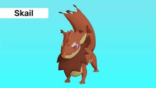 Temtem Types guide: a picture of a Skail, a squirrel like creature
