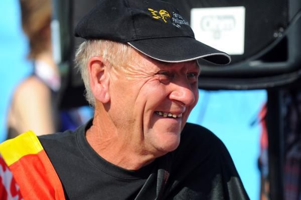 Jeannot Gilbert, the father of Philippe is pleased with his son's victory