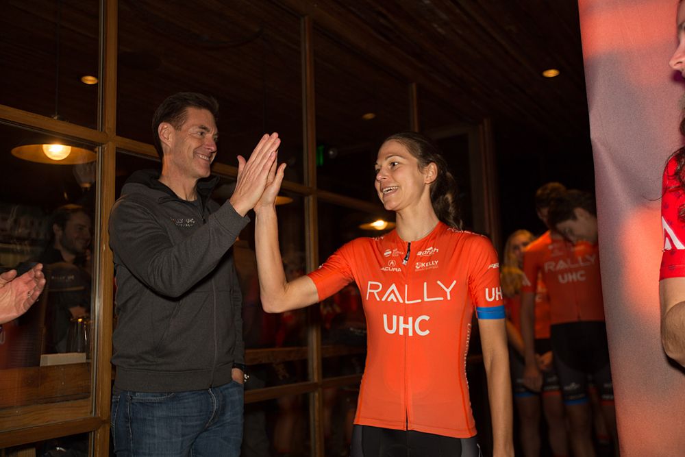 Krista Doebel-Hickok - Rally UHC Cycling meet for a mini-camp in California to kick off the 2019 season
