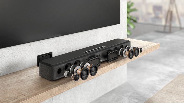 Denon Home Sound Bar 550 and drivers