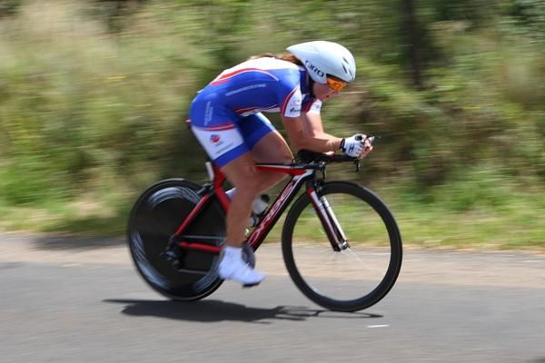 Carly Light (SA) took the bronze medal, 1 minute 2 seconds behind Halliday