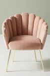 FEATHERED DINING CHAIR