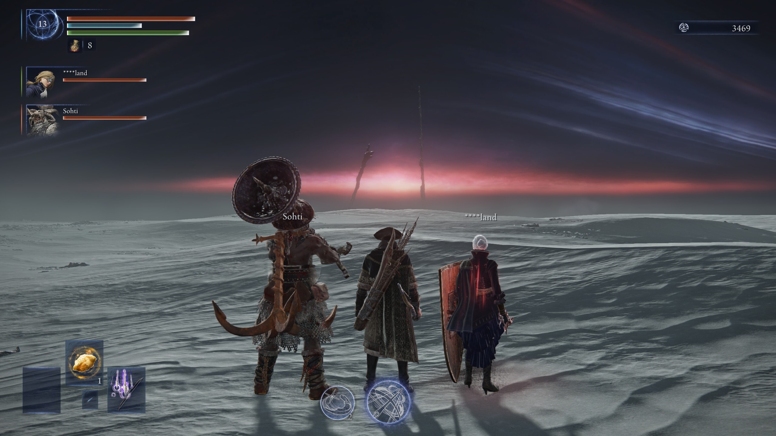 The team ready to fight Sentient Pest