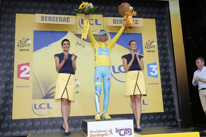 Vincenzo Nibali (Astana) has two more stages to get through to win the Tour
