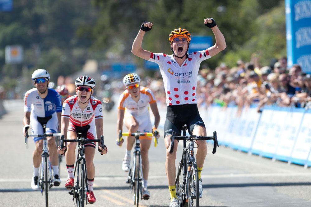 Will Routley wins stage 4 of the 2014 Tour of California