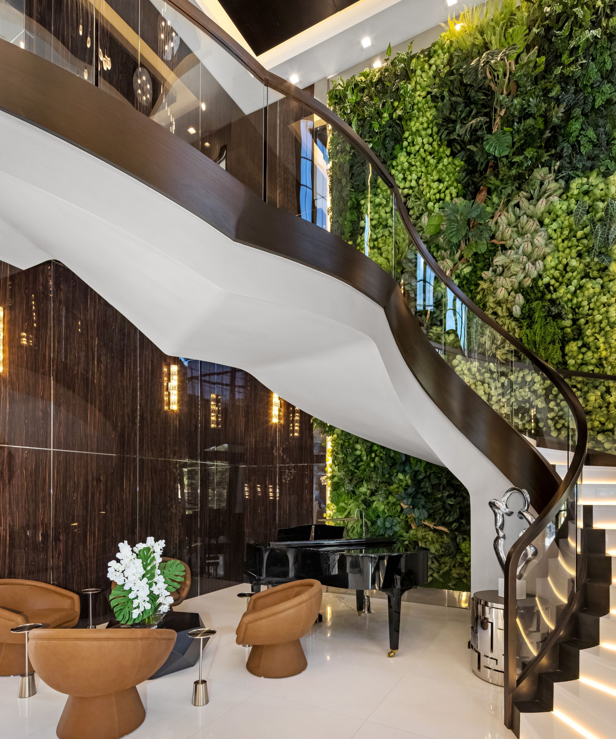 Mark Wahlberg's staircase