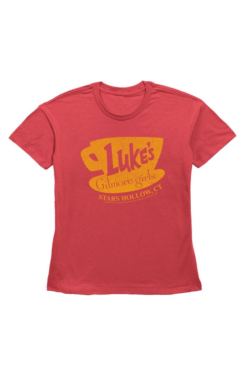 Women's Gilmore Girls Luke's Stars Hollow Sign Graphic T-Shirt