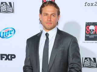 Charlie Hunnam on the red carpet