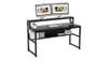 Tribesigns computer desk with shelves