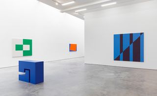 The space is currently hosting an exhibition of new works by the iconic artist Carmen Herrera (pictured)