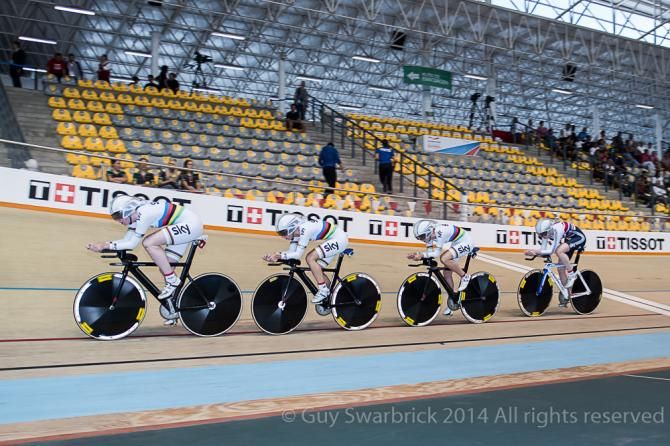 Great Britain in full flight