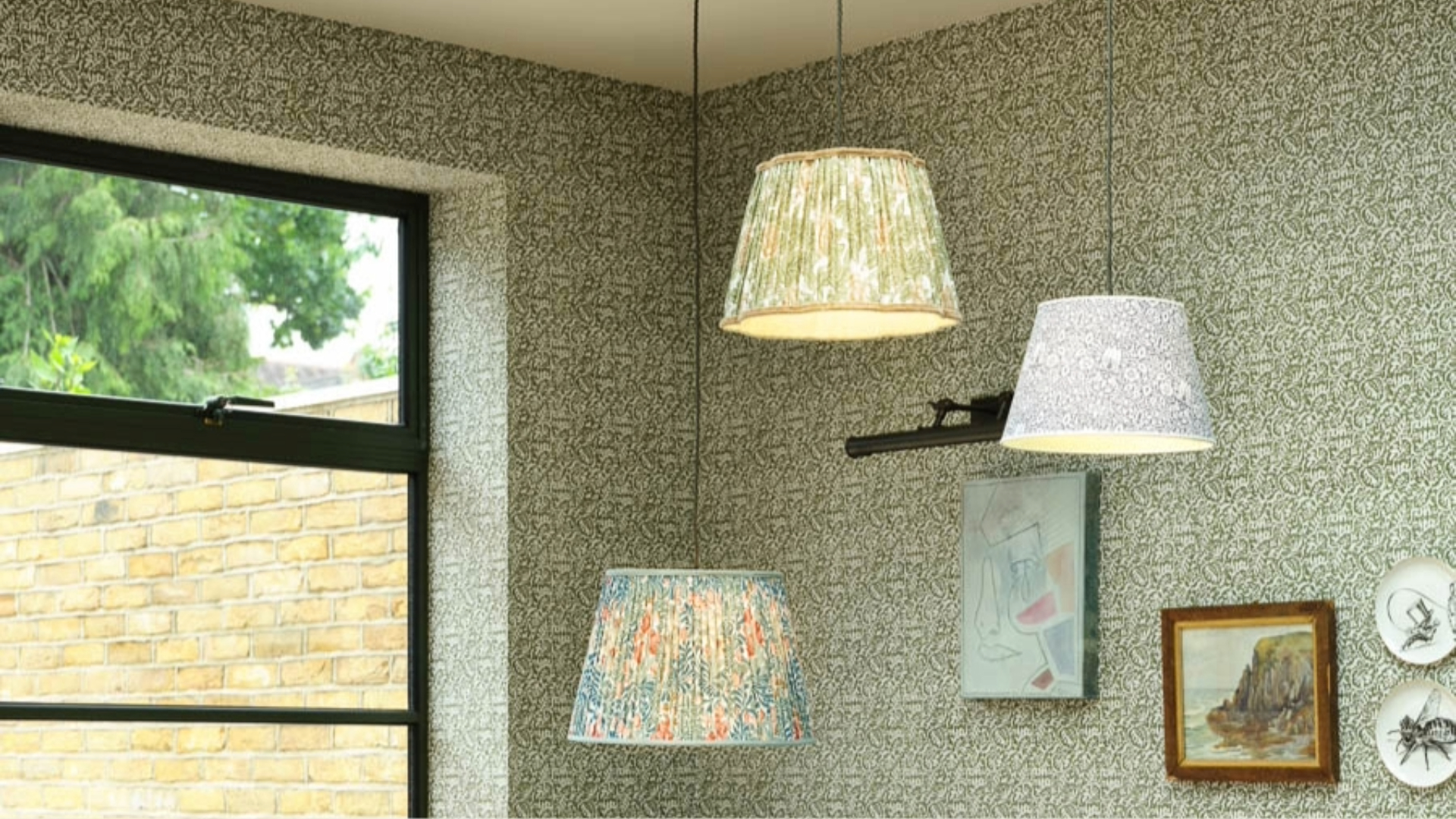 Chintz light shades