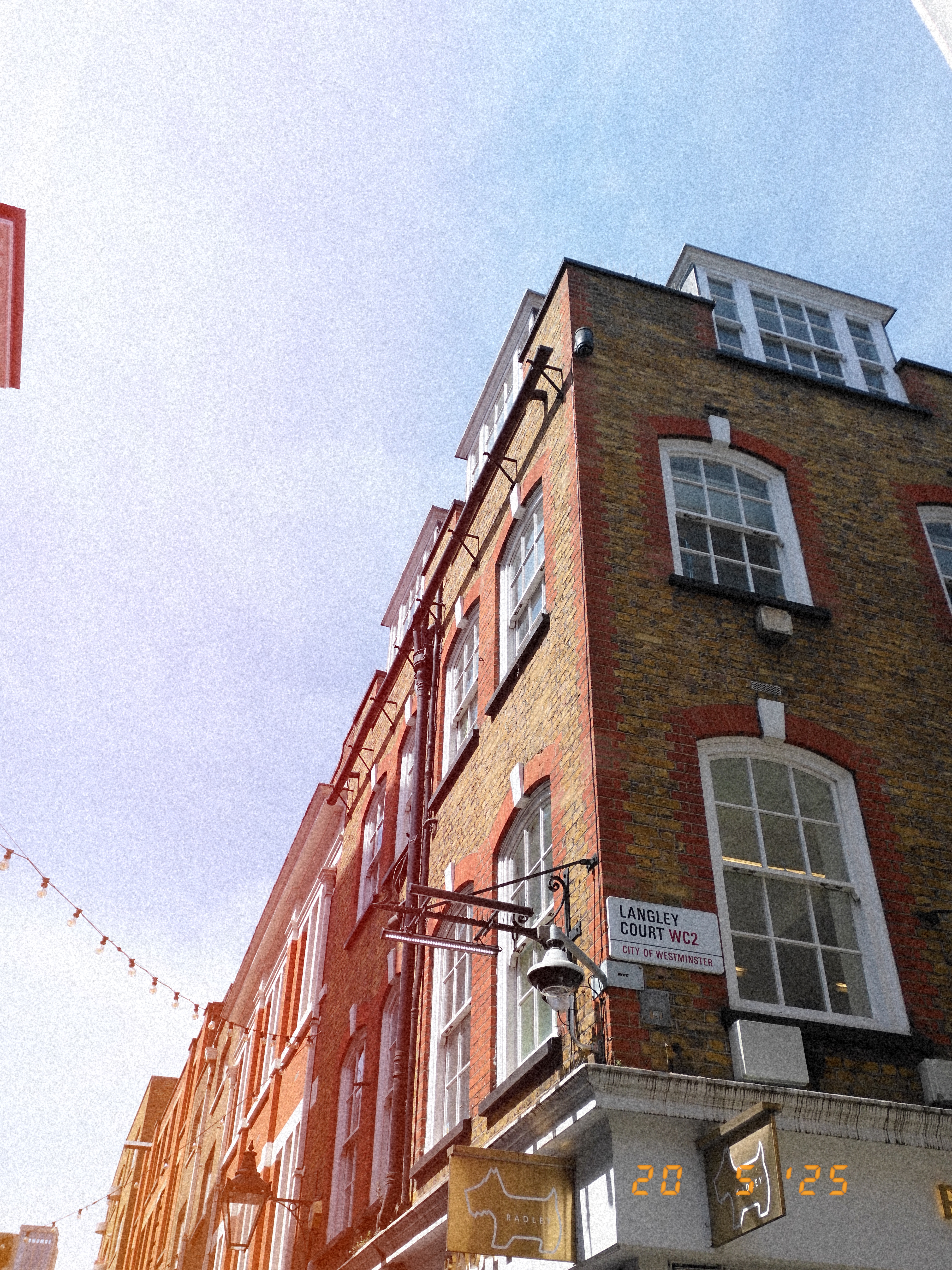 Brick building in London