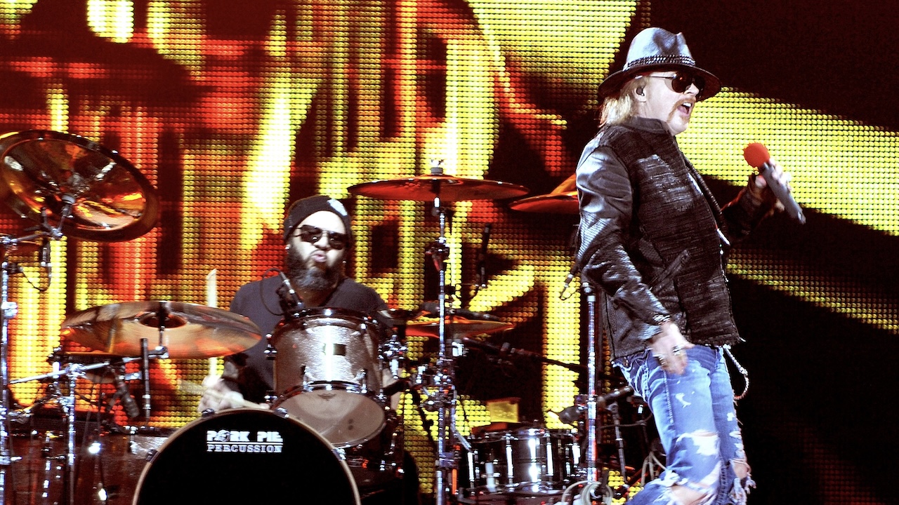 Guns N' Roses at Manchester's MEN Arena on May 29, 2012