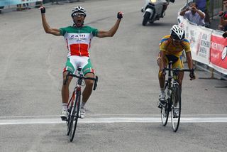 Italian U23 champion Stefano Agostini wins stage 4 of the Girobio