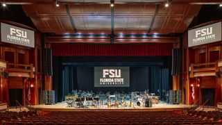Clark recently installed an L-Acoustics K3i loudspeaker system at FSU&rsquo;s Ruby Diamond Concert Hall.