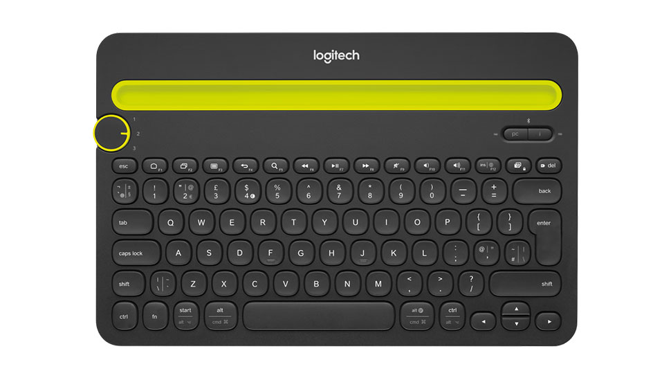 The Logitech K480 iPad keyboard