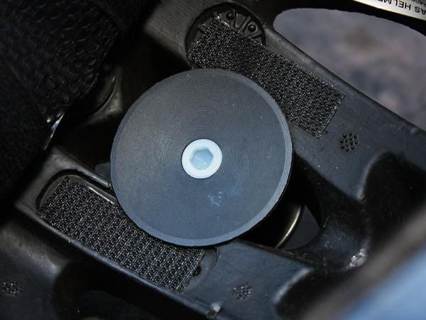 The easy-to-install helmet mount will fit to nearly anything with a top-oriented vent