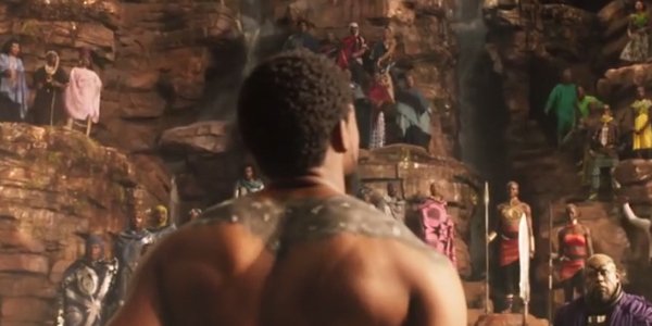 Chadwick Boseman Warrior Falls Black Panther