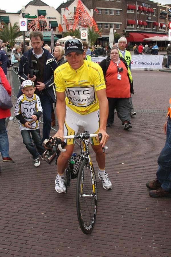 Adam Hansen (HTC-Columbia) has won the Ster Elektrotoer, the first stage race victory of the Australian's career.