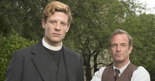 grantchester, James Norton and Robson Green