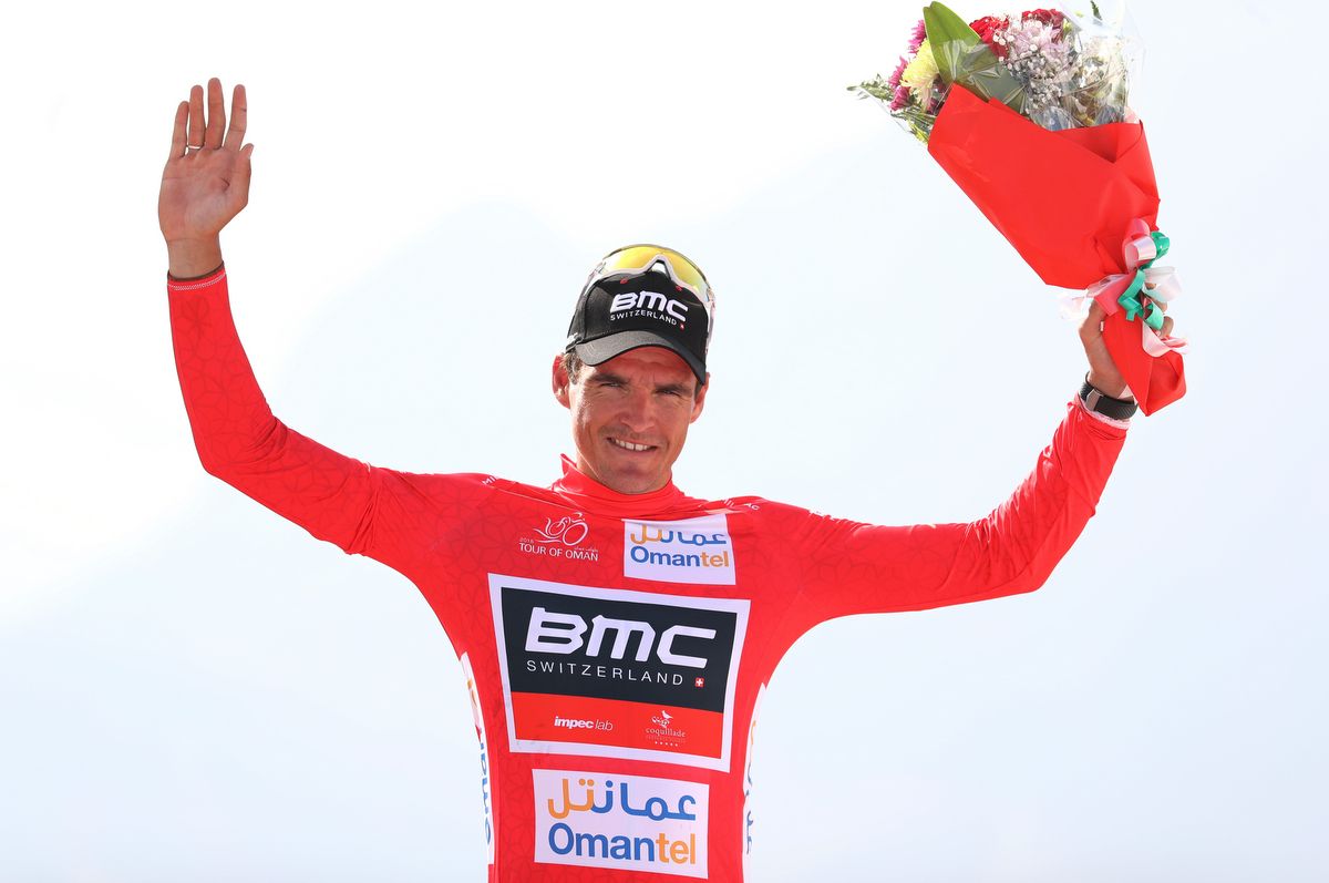 New race leader Greg Van Avermaet (BMC