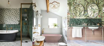 three traditional bathroom ideas