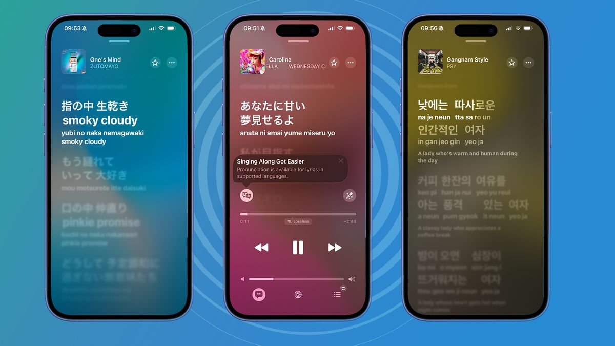 Apple Music just became a surprise language-learning helper with its latest free update