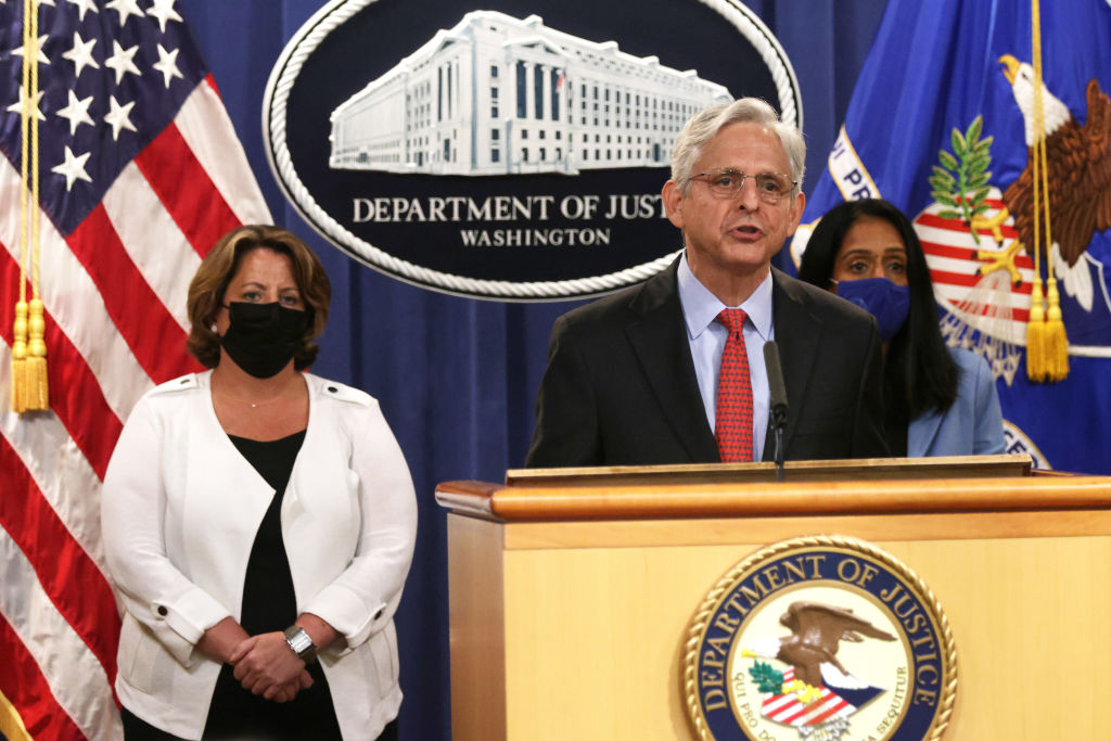 Attorney General Merrick Garland.