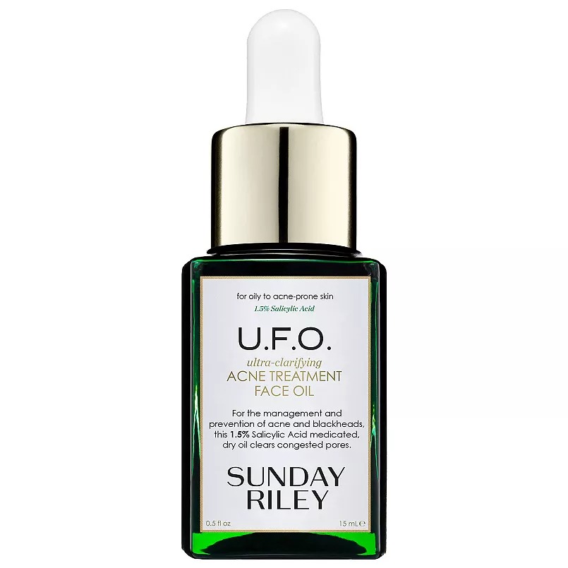 SUNDAY RILEY U.F.O. Salicylic Acid BHA Acne Treatment Face Oil
