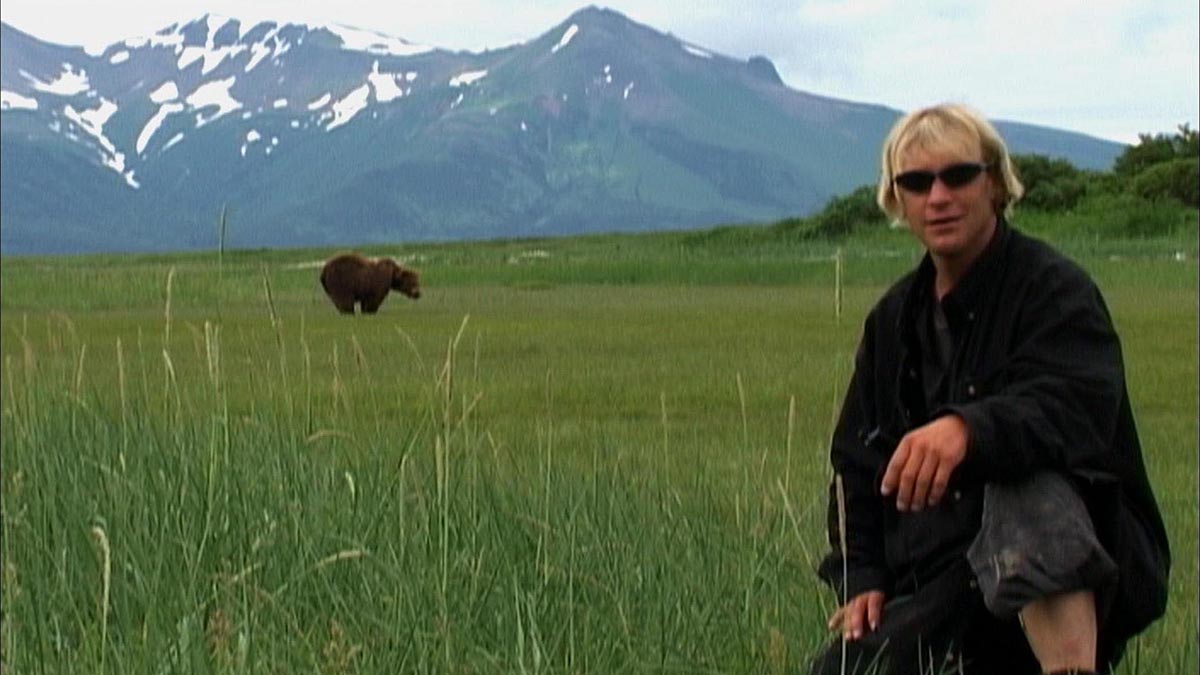 An image from the documentary Grizzly Man