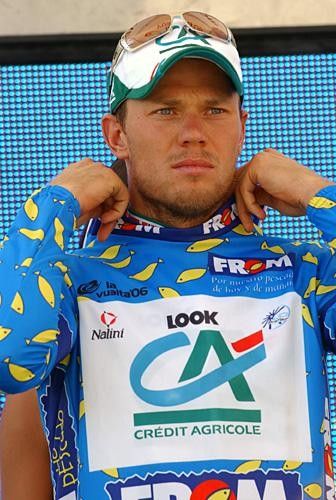 Thor Hushovd (Credit Agricole) still in the points jersey