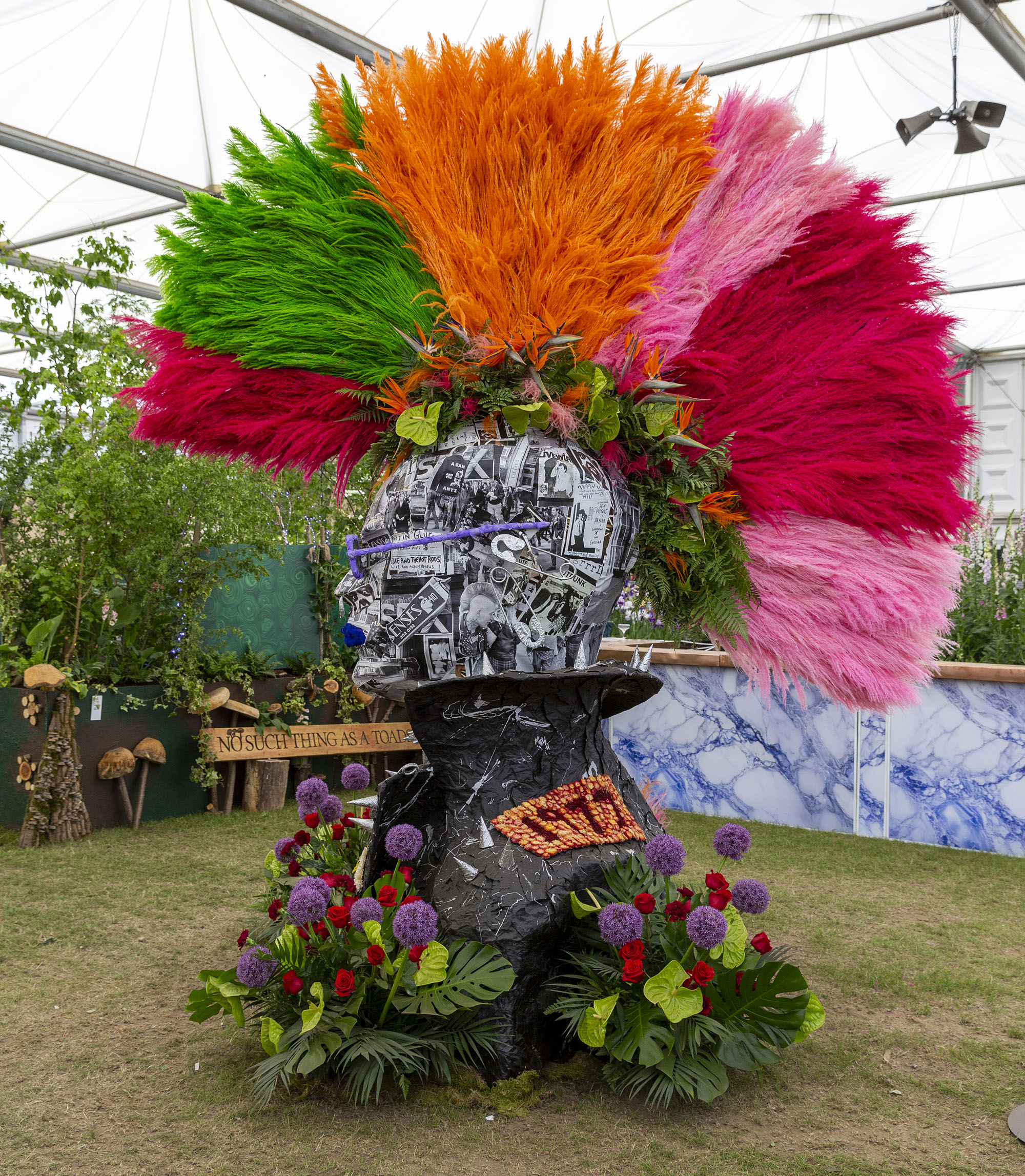 Punk flowers at RHS Chelsea Flower Show 2025